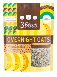 3Bears Overnight Oats Banana Split 400g