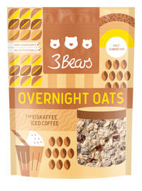 3Bears Overnight Oats Typ Eiskaffee 400g