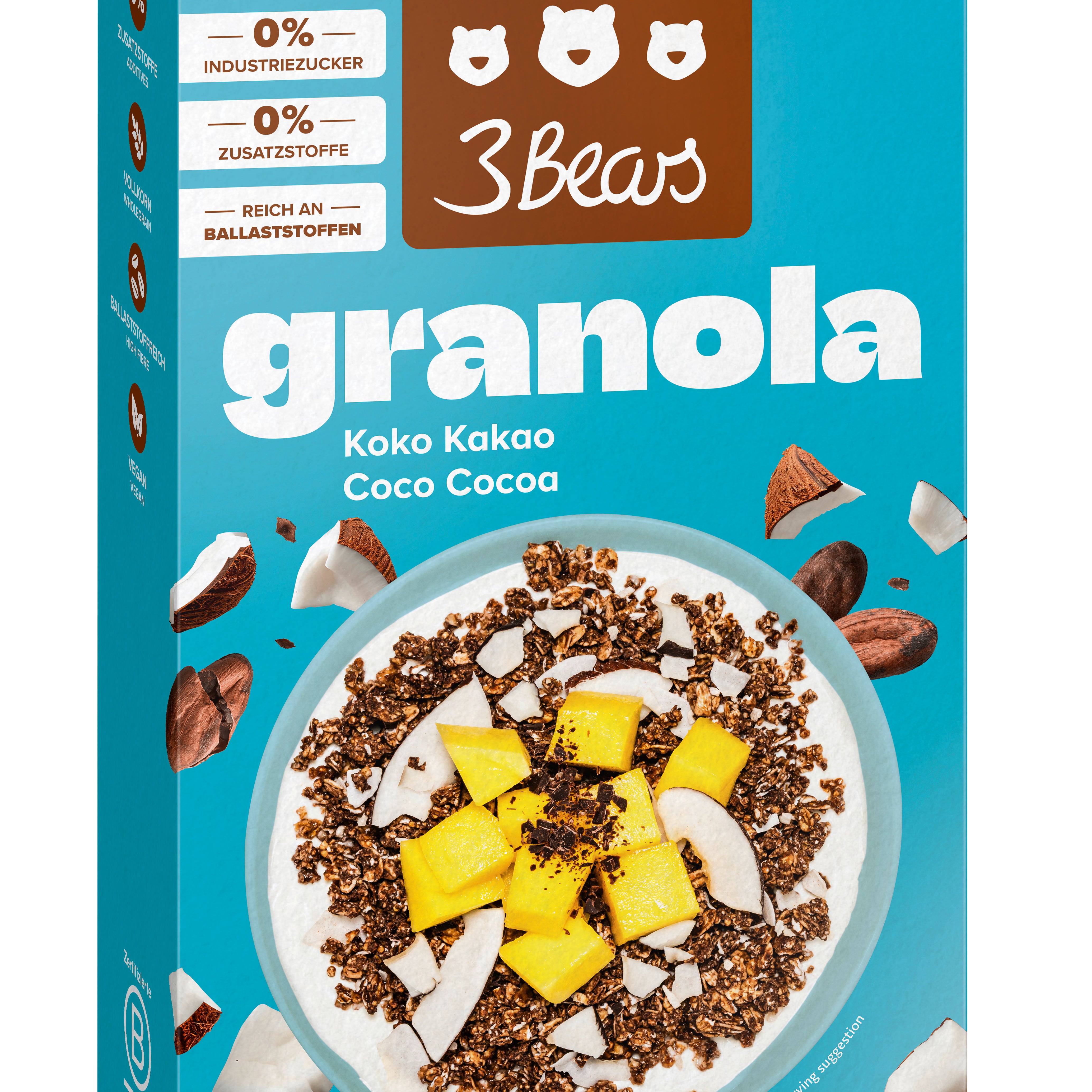 3Bears Koko Kakao Granola 325g