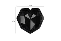 Sallys 3D Diamant-Herz Silikonbackform