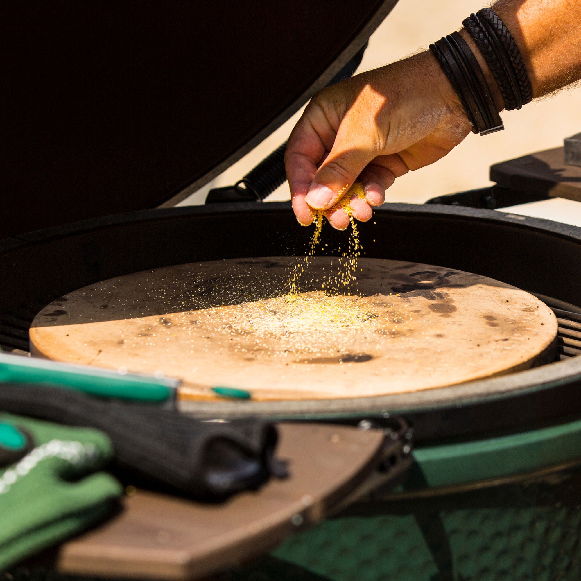 Big Green Egg Flacher Back- und Pizzastein MEDIUM | MINIMAX | SMALL