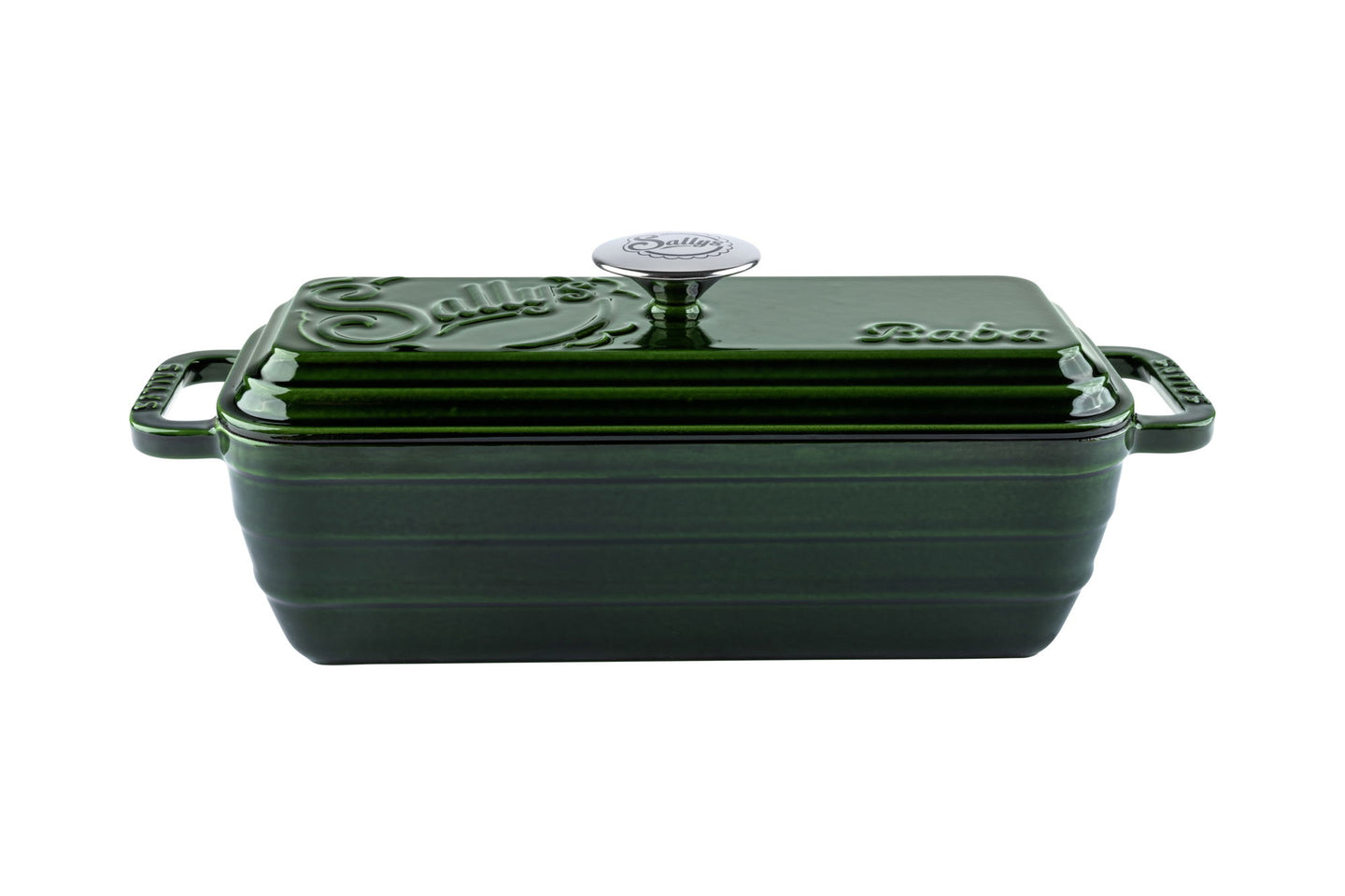 Eine Baba Form in der Farbe huntergreen