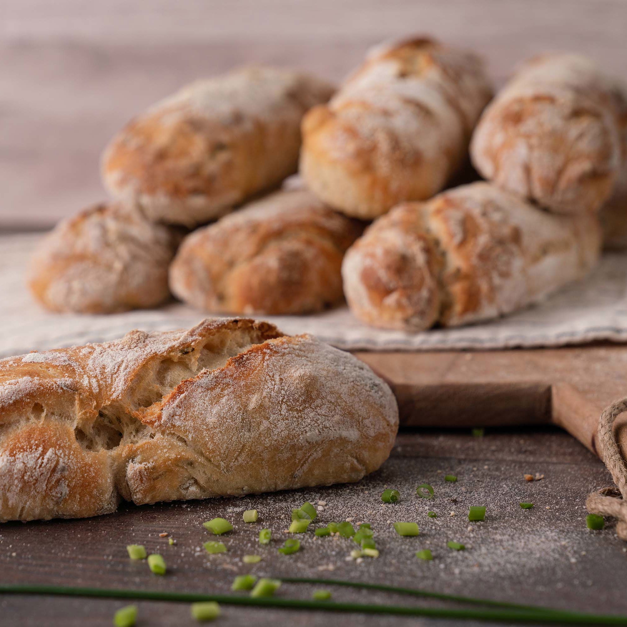 Sallys Mini-Baguetteblech