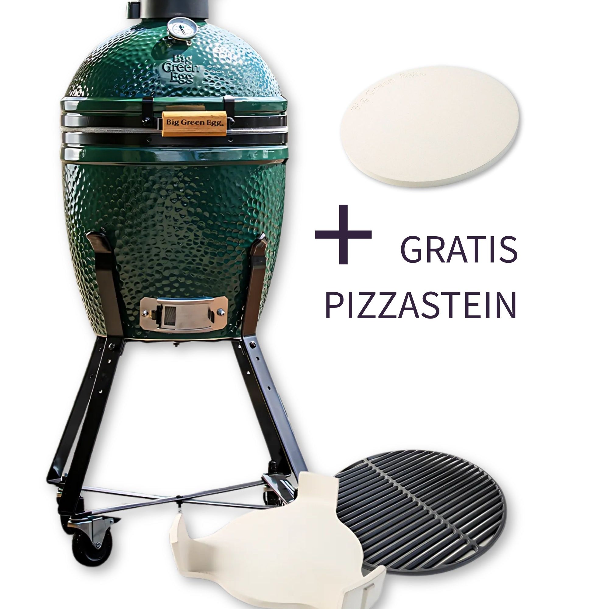Big Green Egg Starterset Small - inklusive Pizzastein