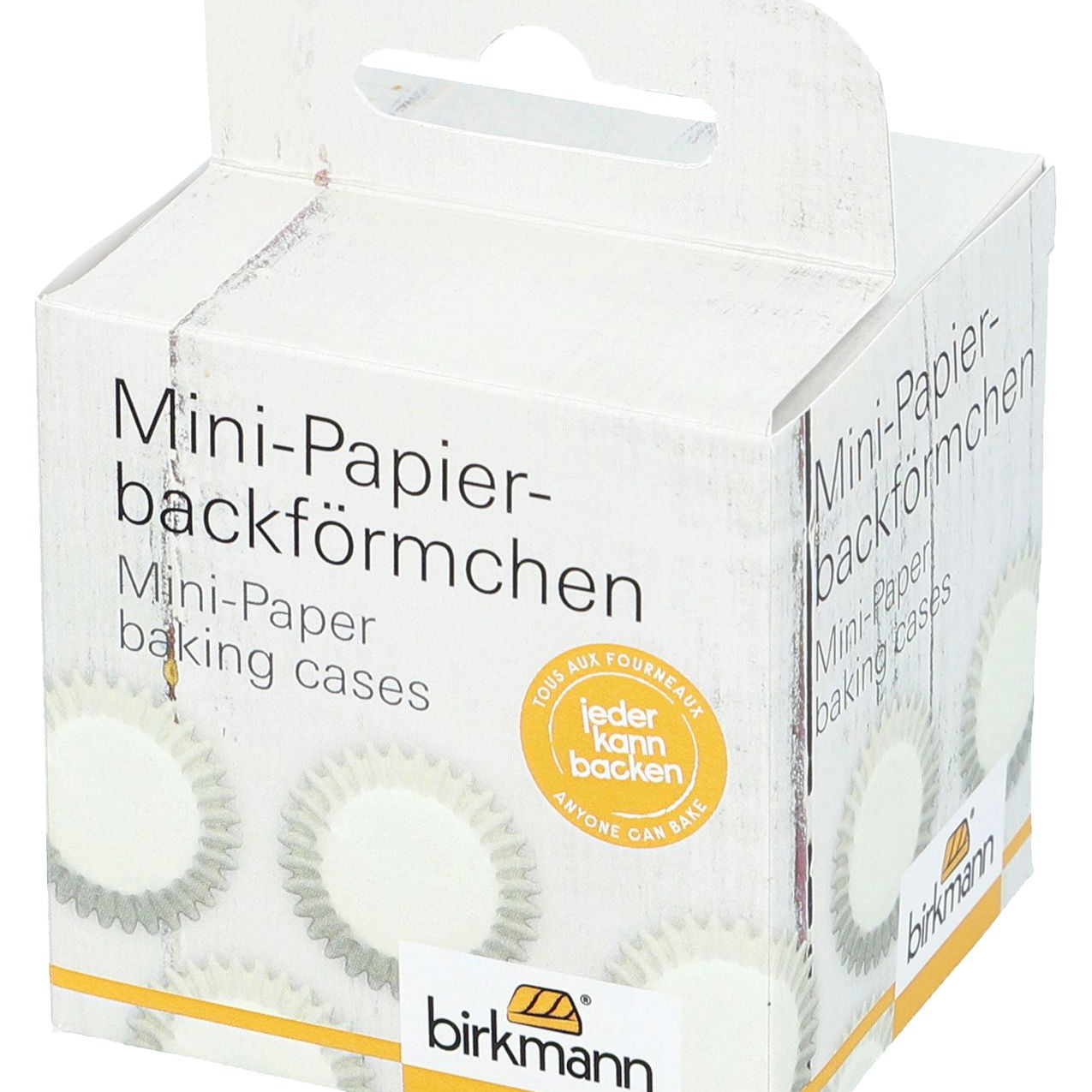 Verpackung der Papierförmchen