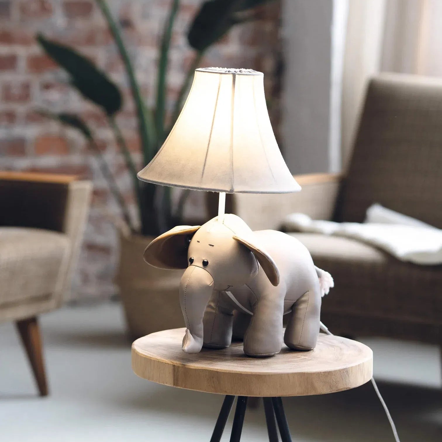 Bobby der Elefant -  Stofftierlampe