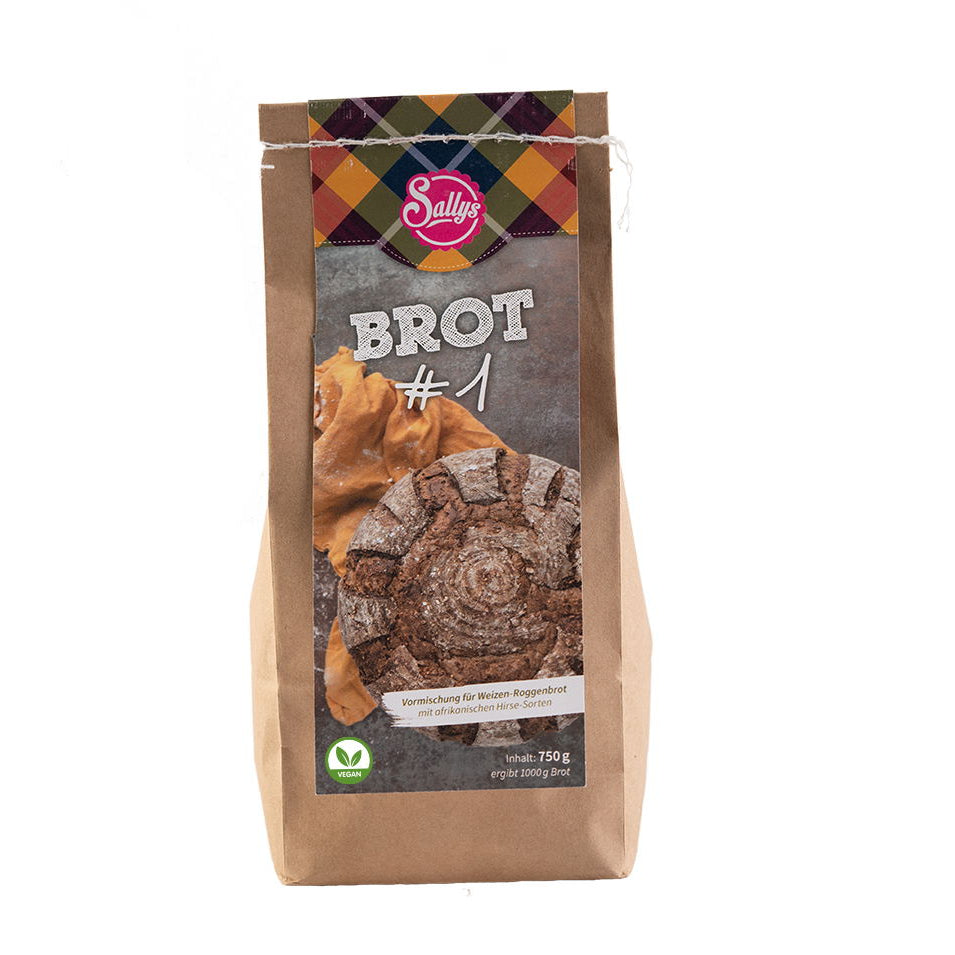 Vorderseite der Verpackung von Brot 1