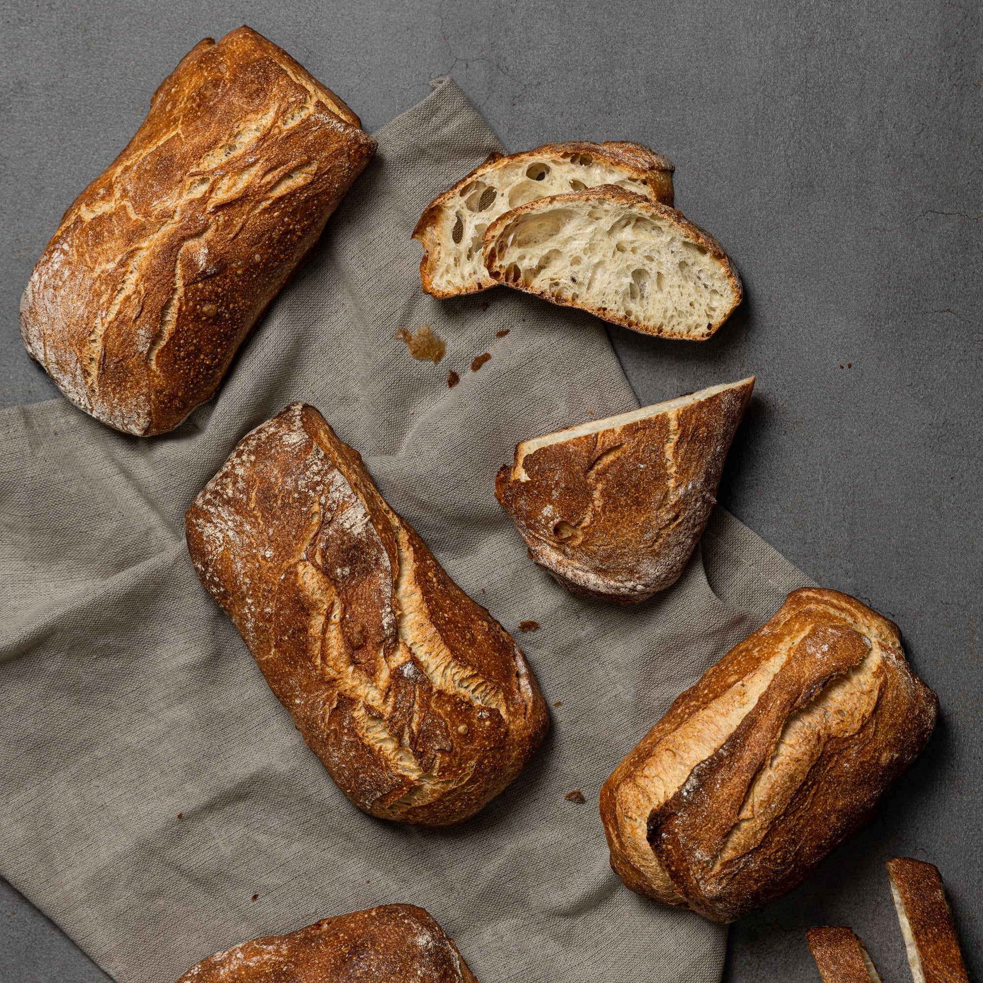 Sallys Brot #8- Vormischung für Ciabattabrot