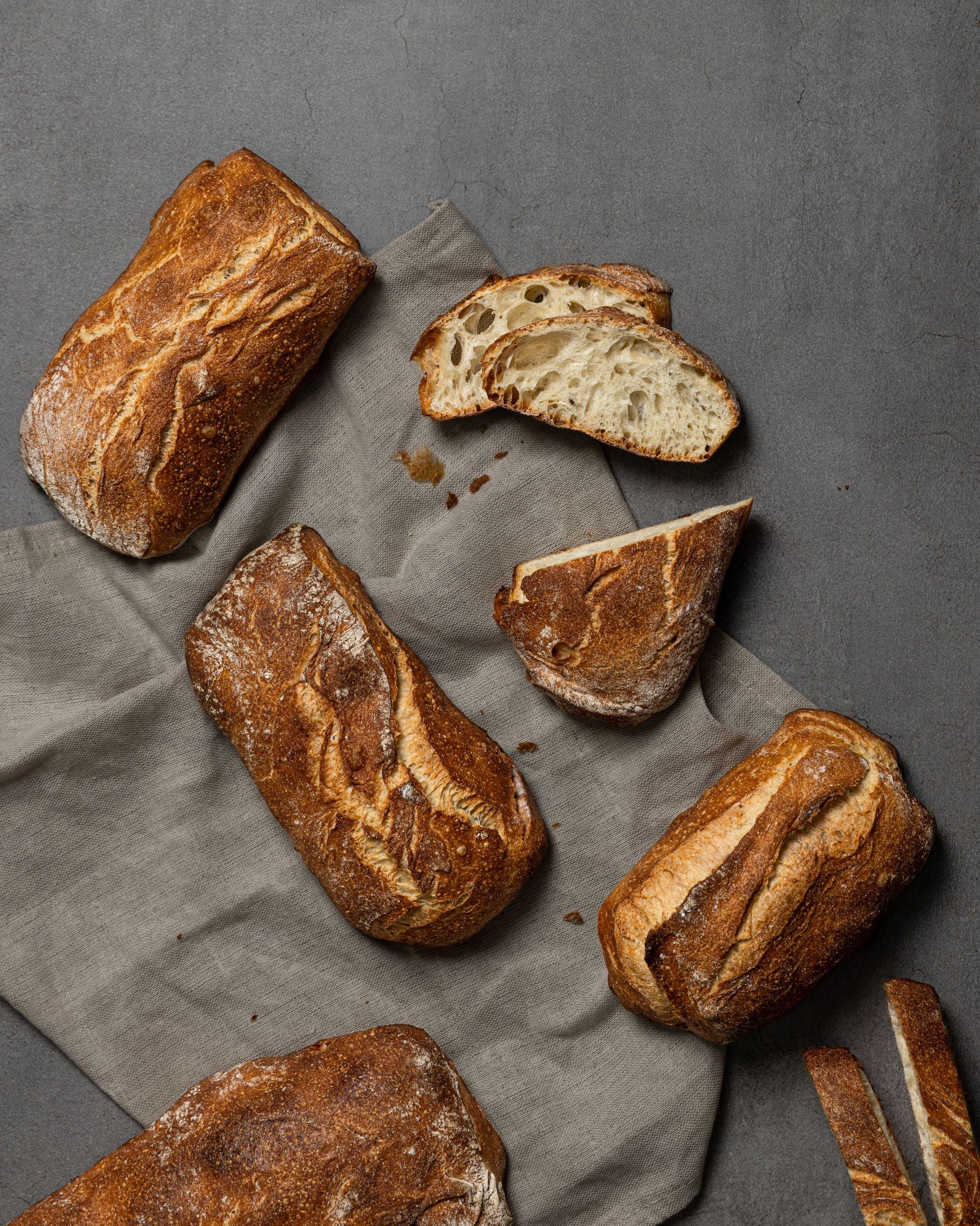 Sallys Brot #8- Vormischung für Ciabattabrot