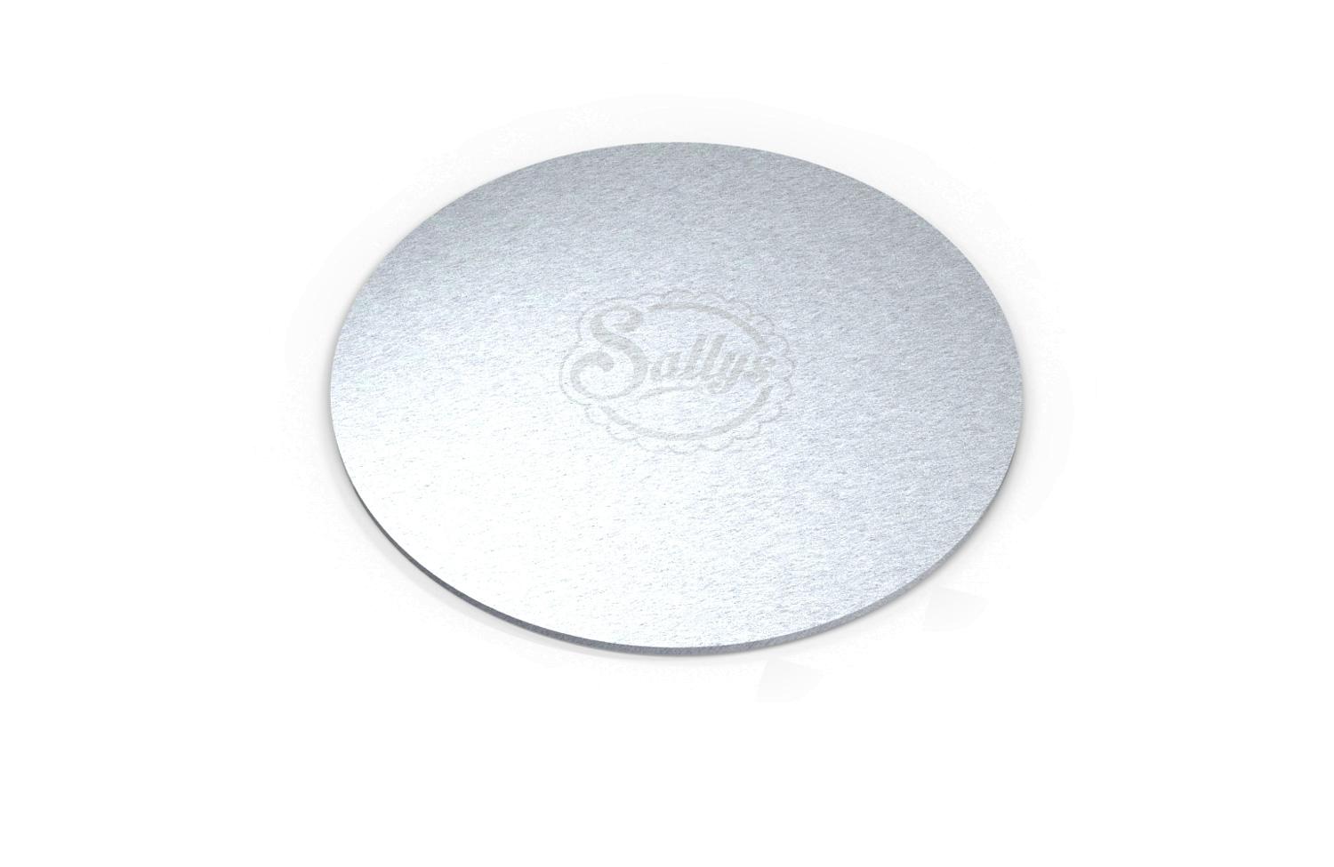 Sallys Cake Boards - silber - 3er Set