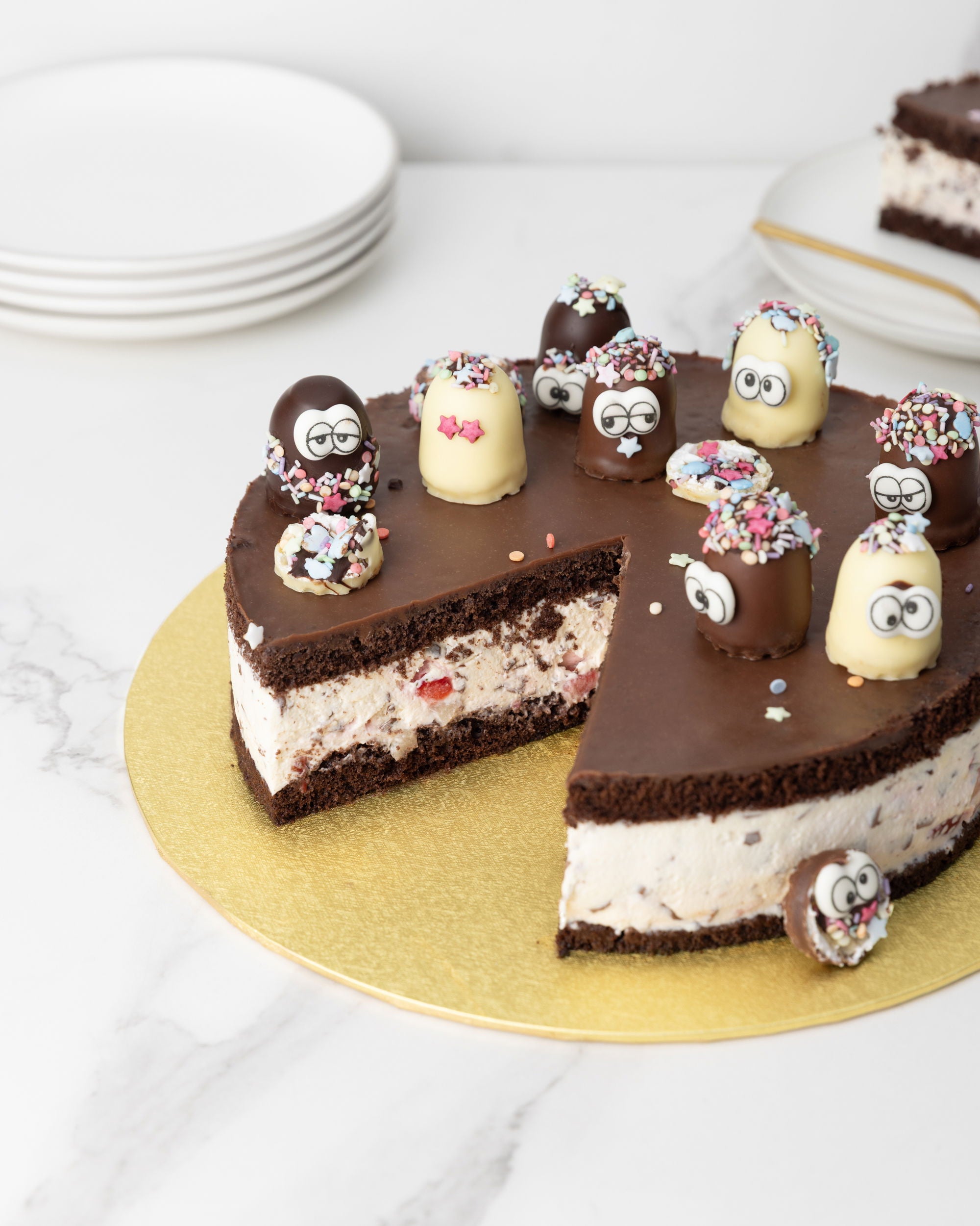 Sallys Cake Boards - gold - 3er Set