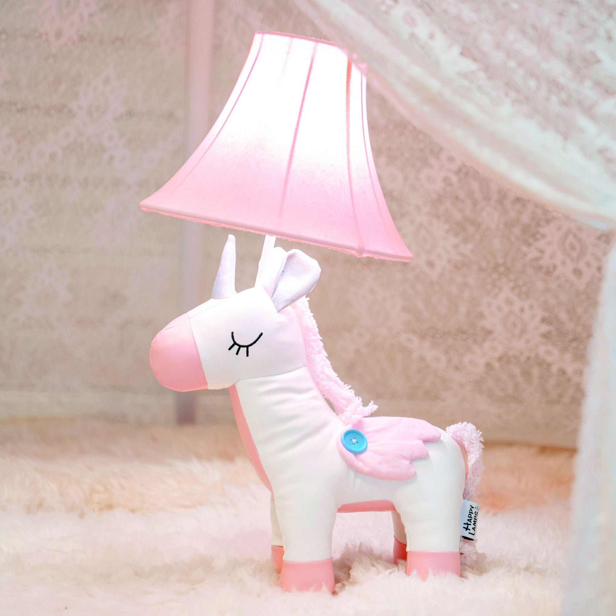 Elsa das Einhorn - Stofftierlampe