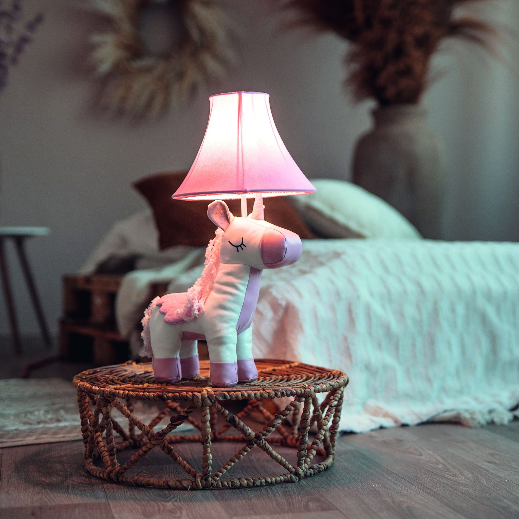 Elsa das Einhorn - Stofftierlampe