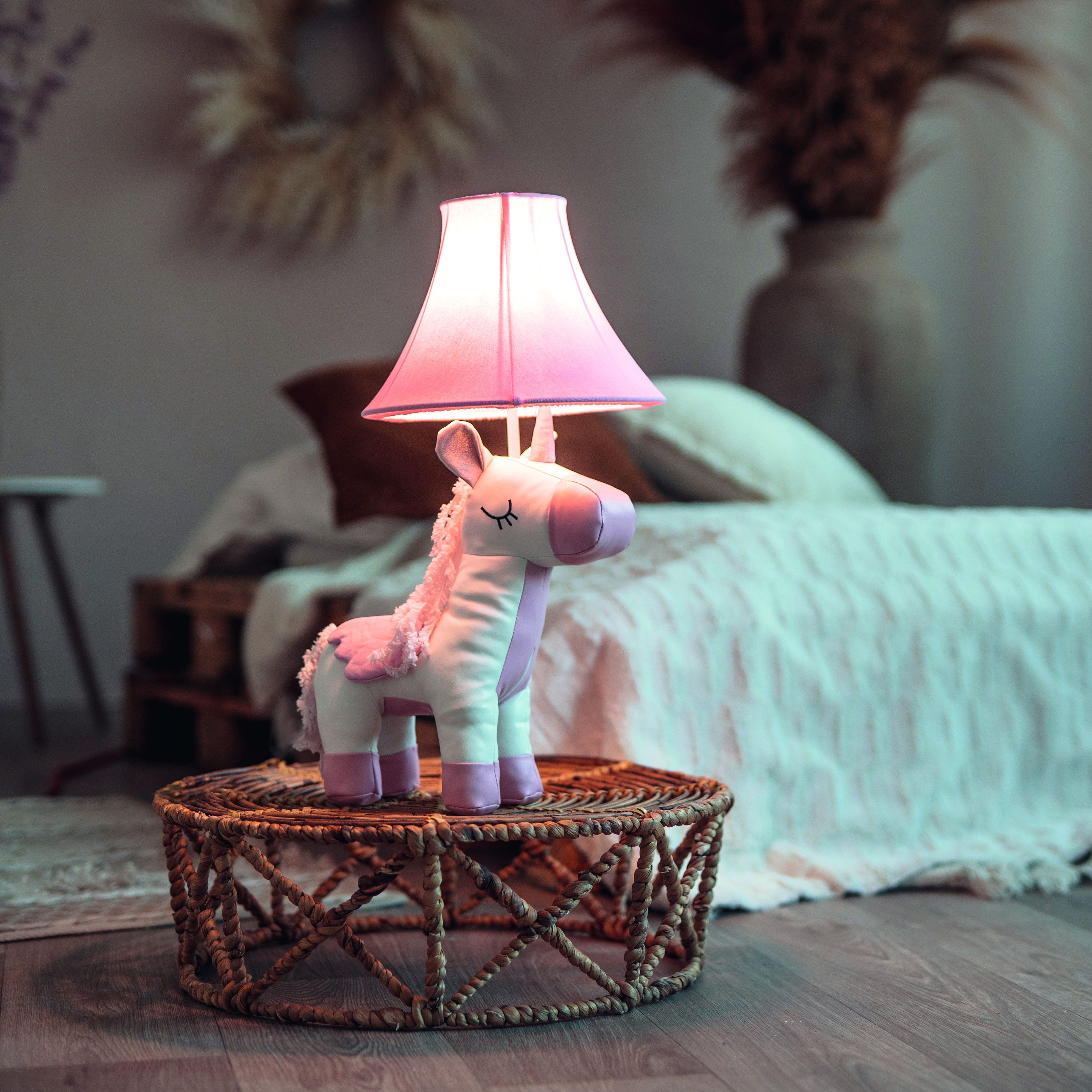 Elsa das Einhorn - Stofftierlampe