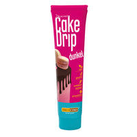 Eine Tube Cake Drip in braun