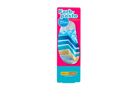 Eine Packung Farbpaste blau