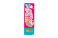 Eine Packung Farbpaste rosa