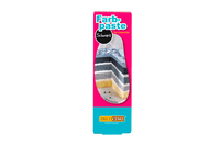 Eine Packung Farbpaste schwarz