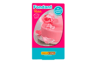 Eine Packung mit Fondant rosa