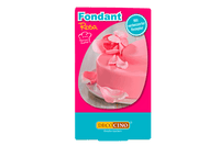Eine Packung mit Fondant rosa