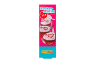 Eine Packung Zuckerschrift rot