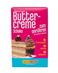 Buttercreme Schoko zum Anrühren