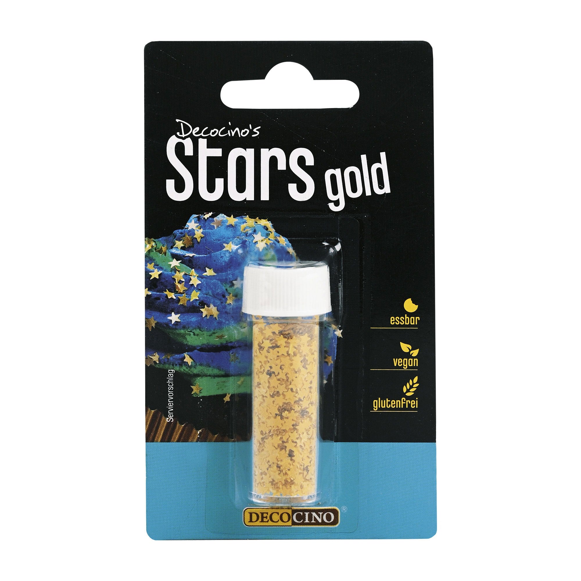 Gold Stars Streudekor