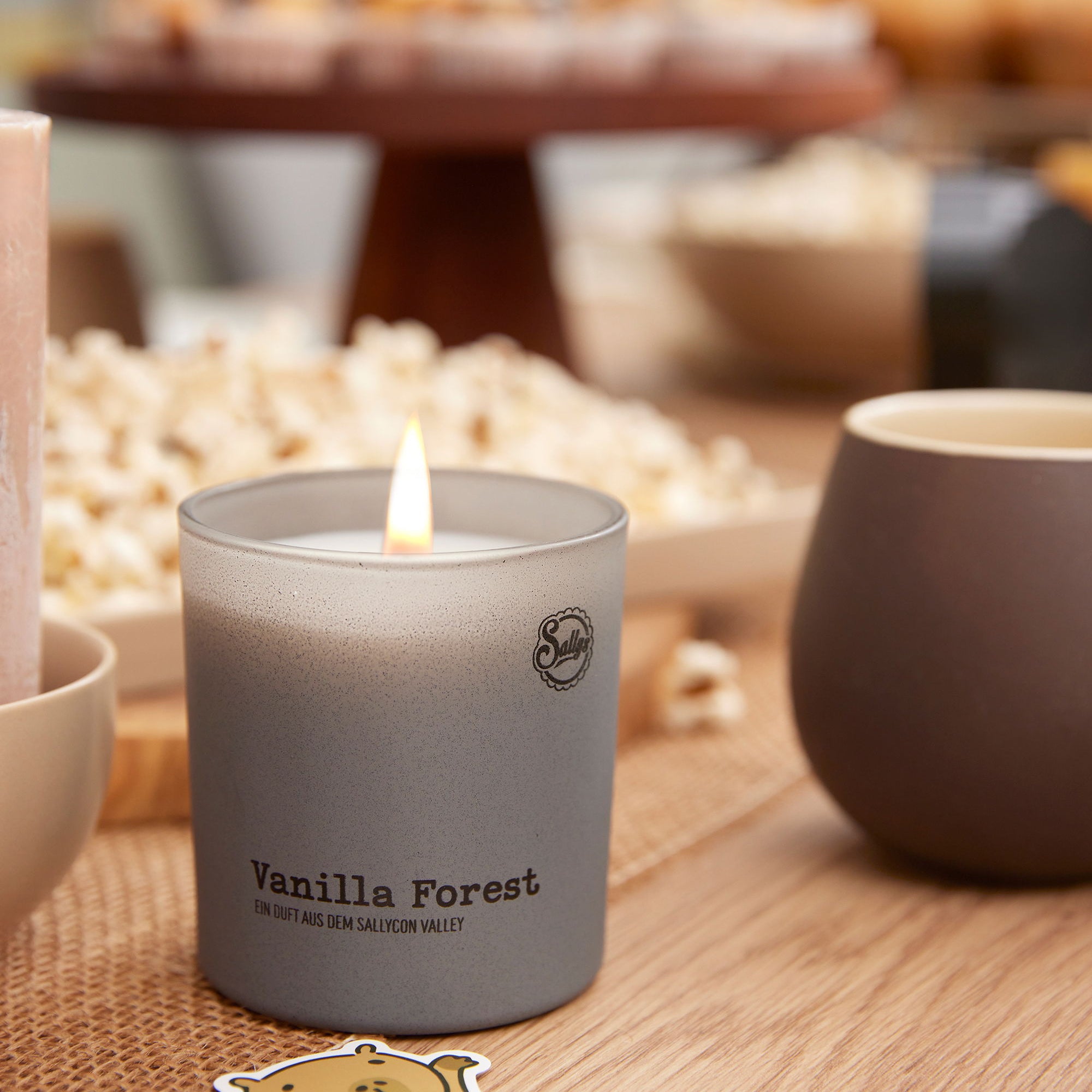 Sallys Duftkerze „Vanilla Forest“