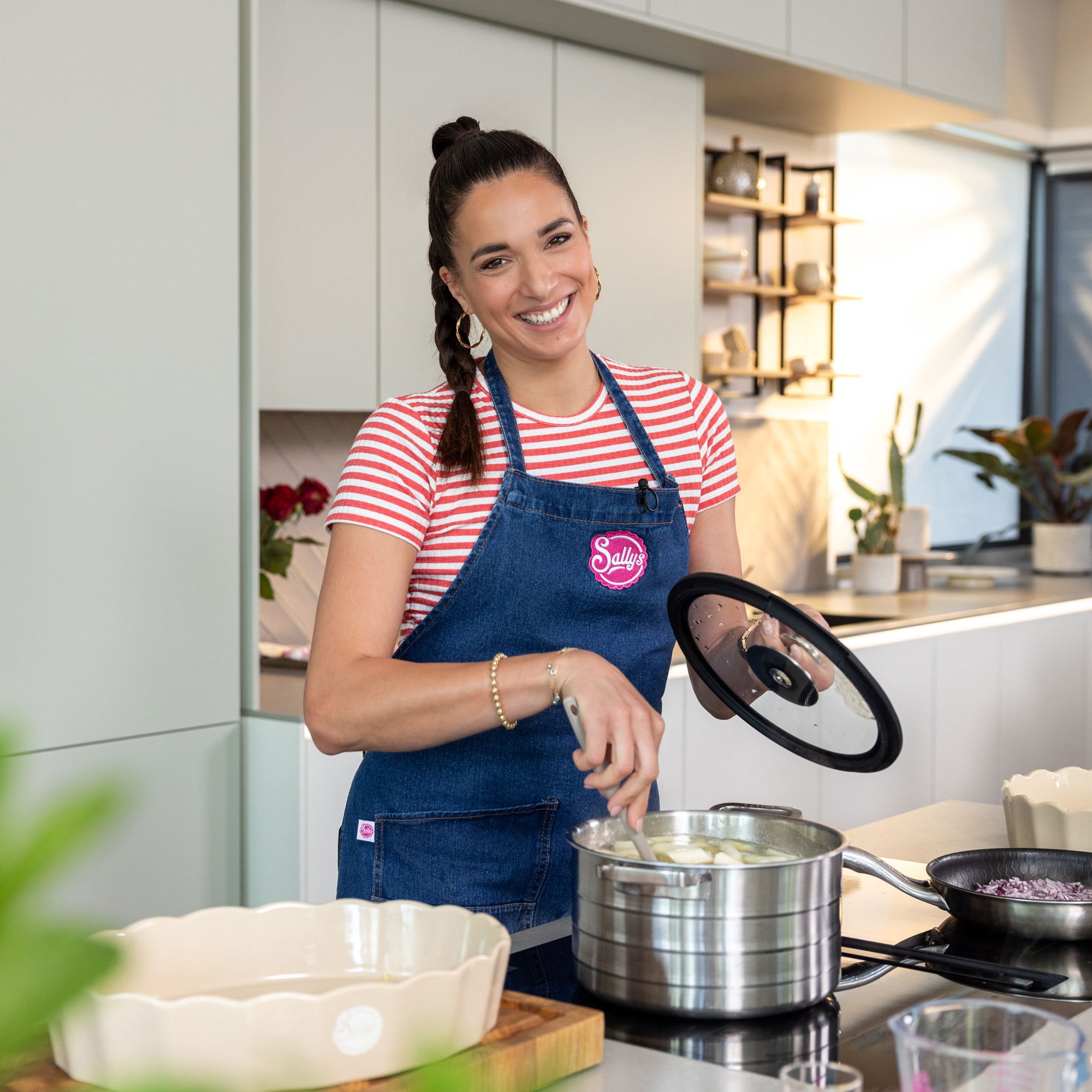 Sallys Edelstahlkochtopfset "La Cucina" 9-Teilig