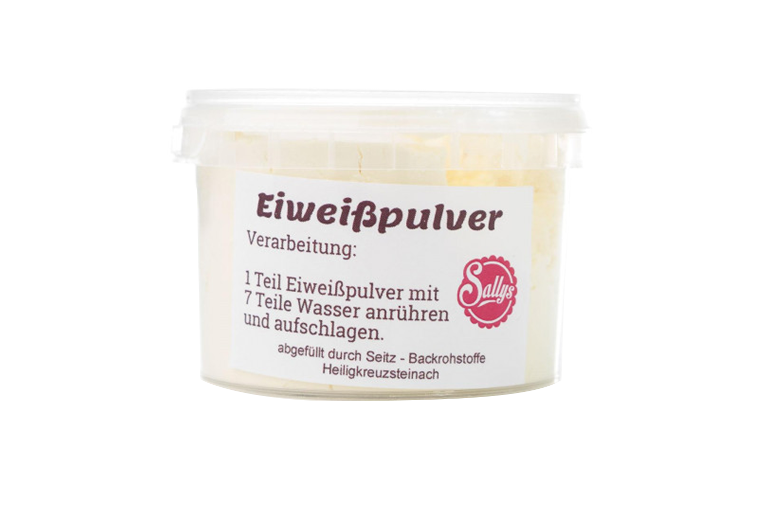 Eine Dose Eiweißpulver