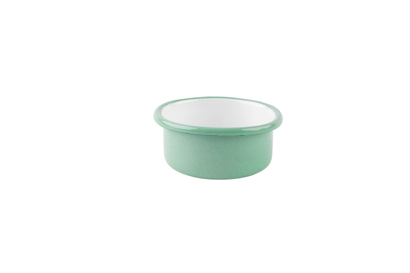 Eine mintfarbene Mini-Tapas-Schale