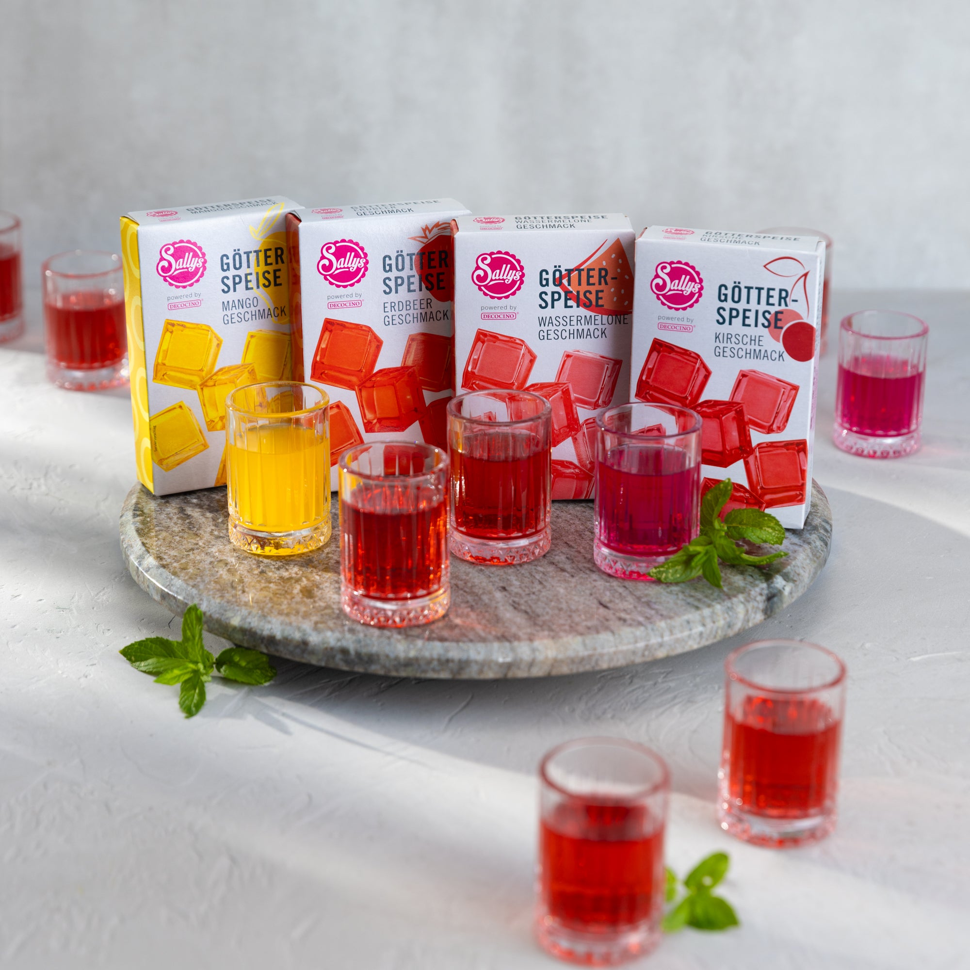 Sallys Götterspeisen-Probierset - 6 kaufen, nur 5 zahlen!
