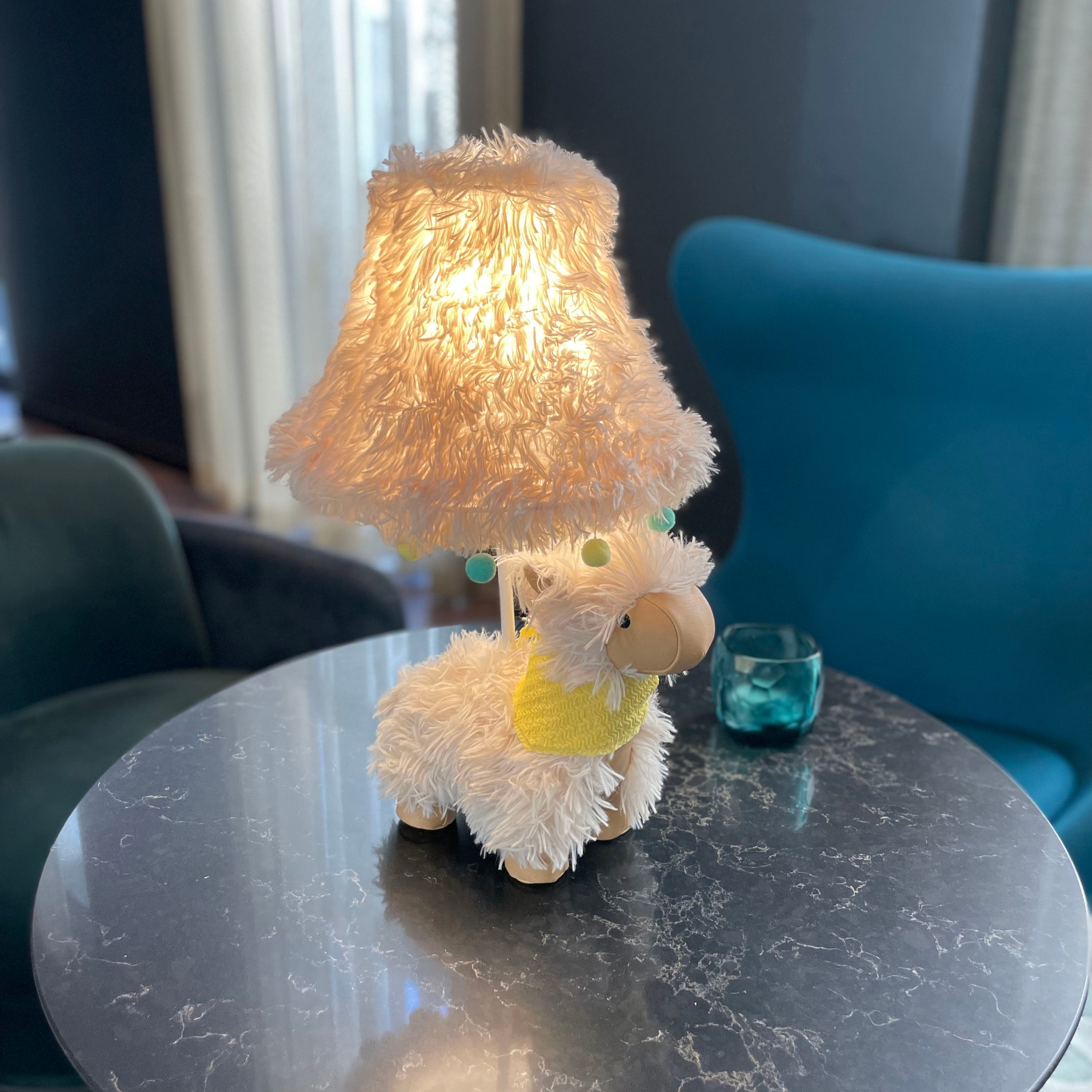 Alma das Alpaka - Stofftierlampe