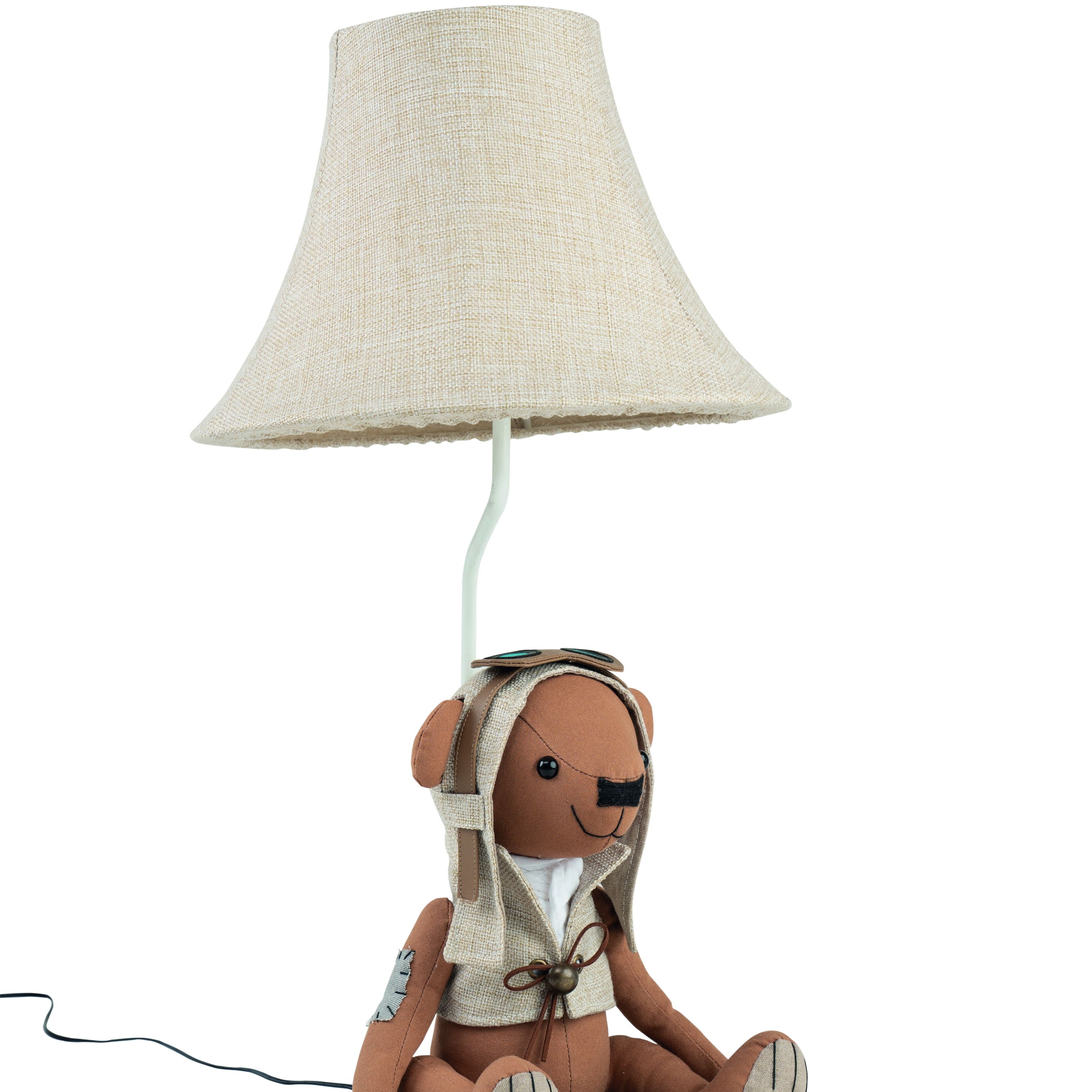 Eine Bär Stofftierlampe