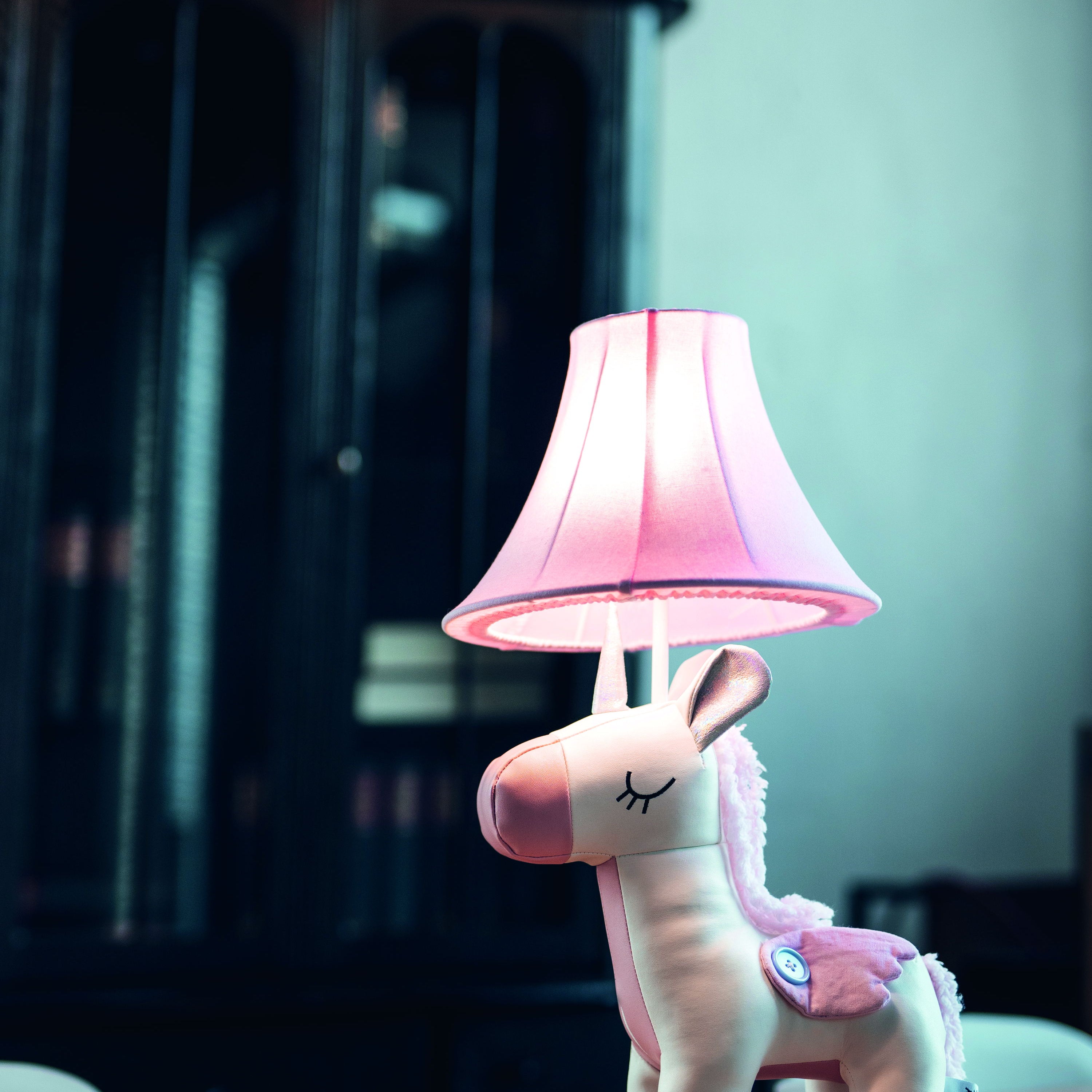 Elsa das Einhorn - Stofftierlampe