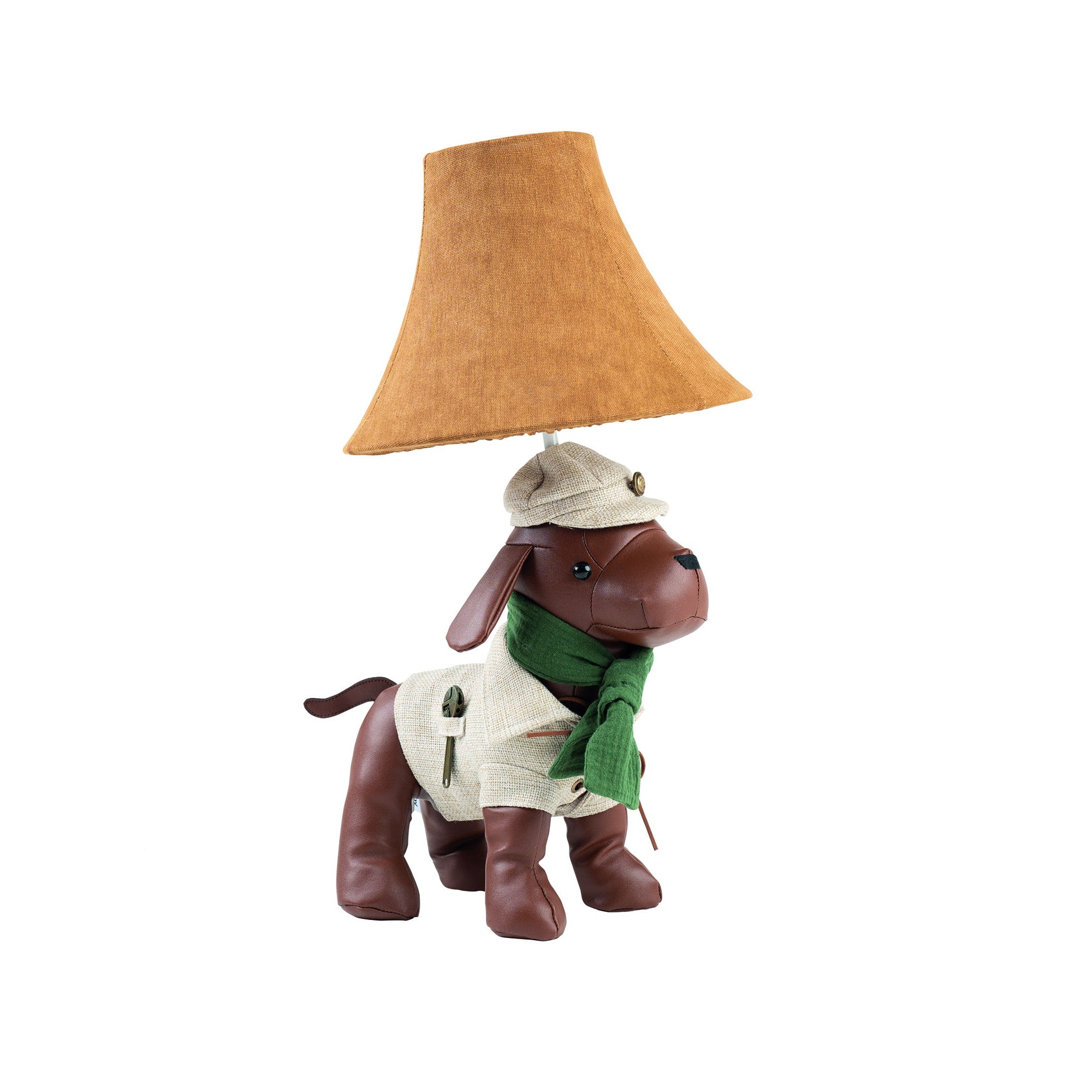 Eine Jagdhund-Lampe