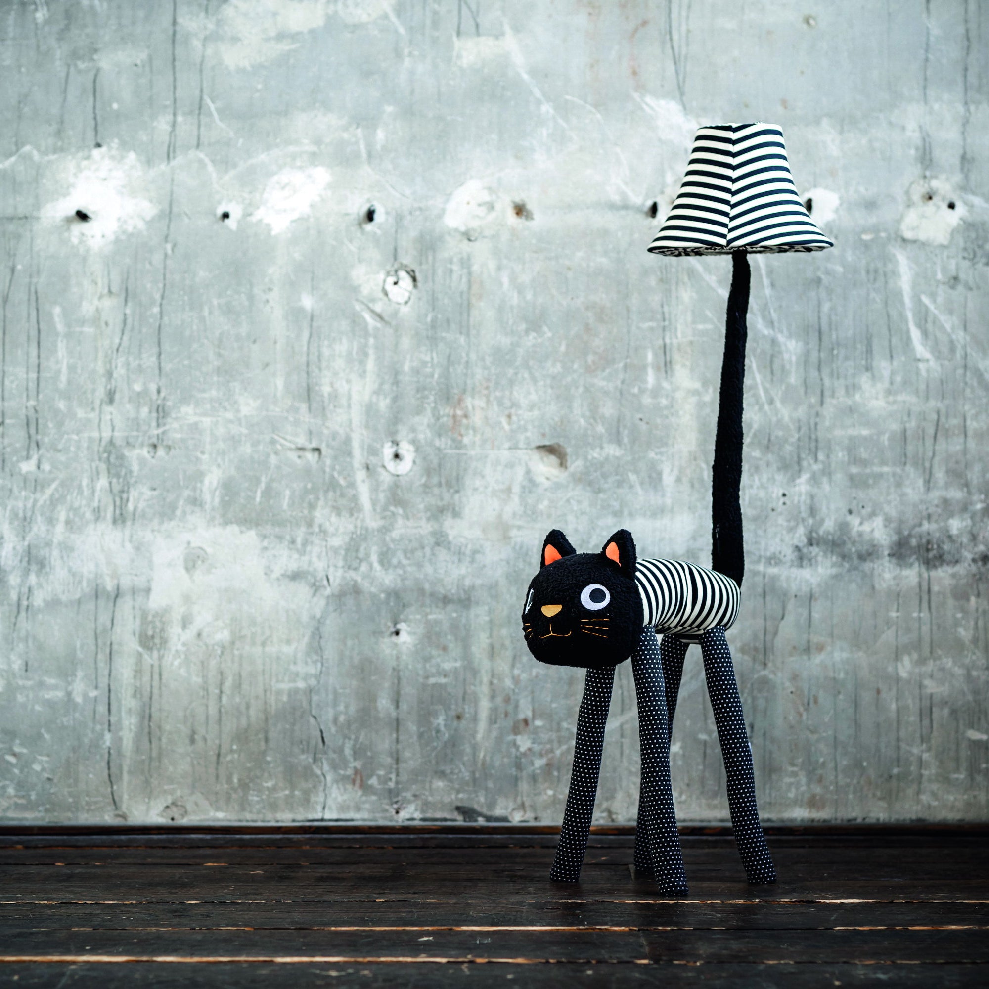 Luna die Katze - Stofftierlampe