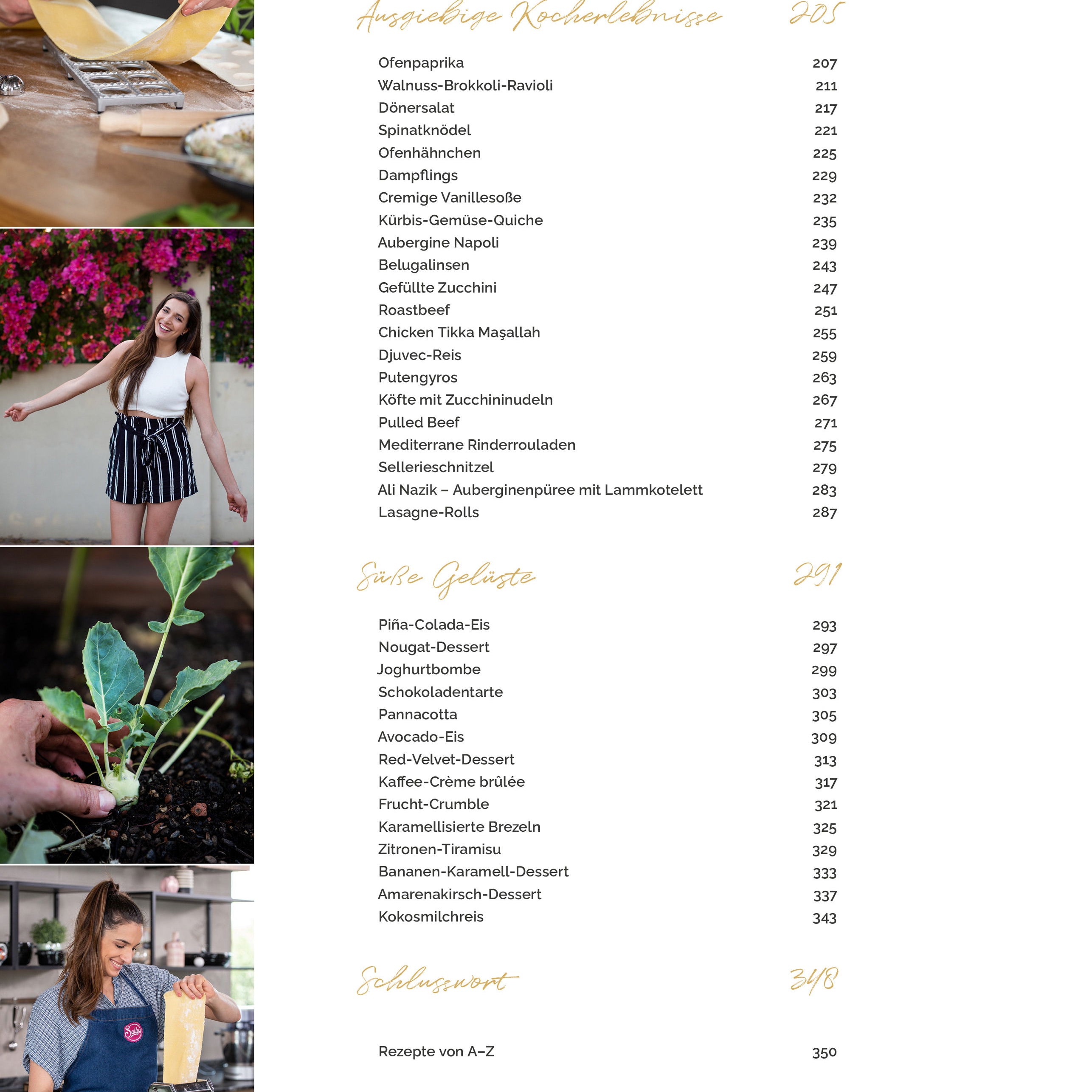 Kochen für jeden Anlass - Sallys Buch