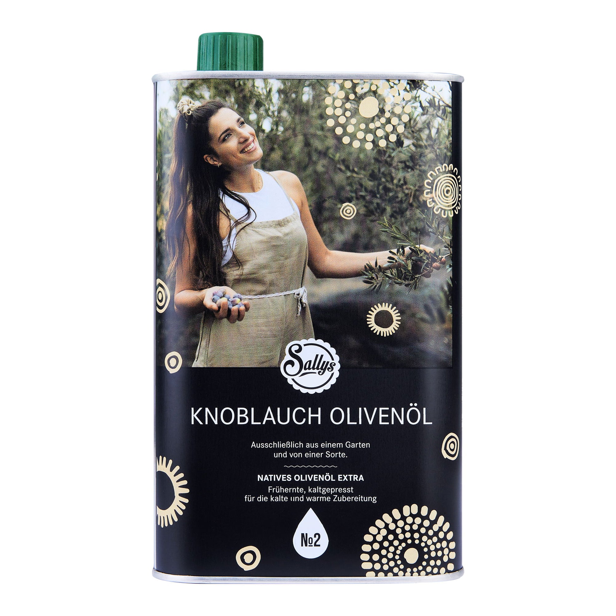 Sallys Knoblauch-Olivenöl Nachfüllkanister