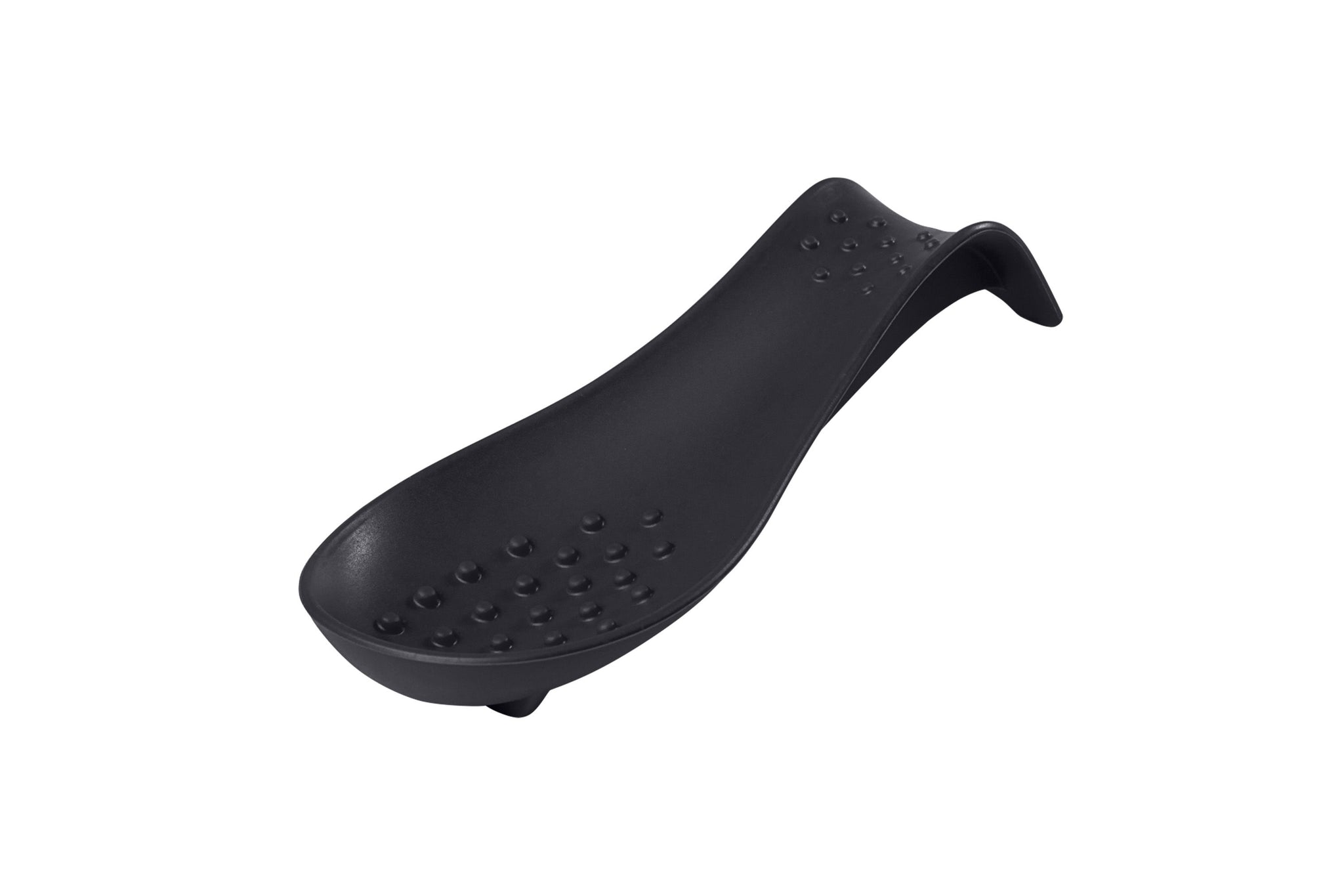 Eine Löffelablage in der Farbe schwarz