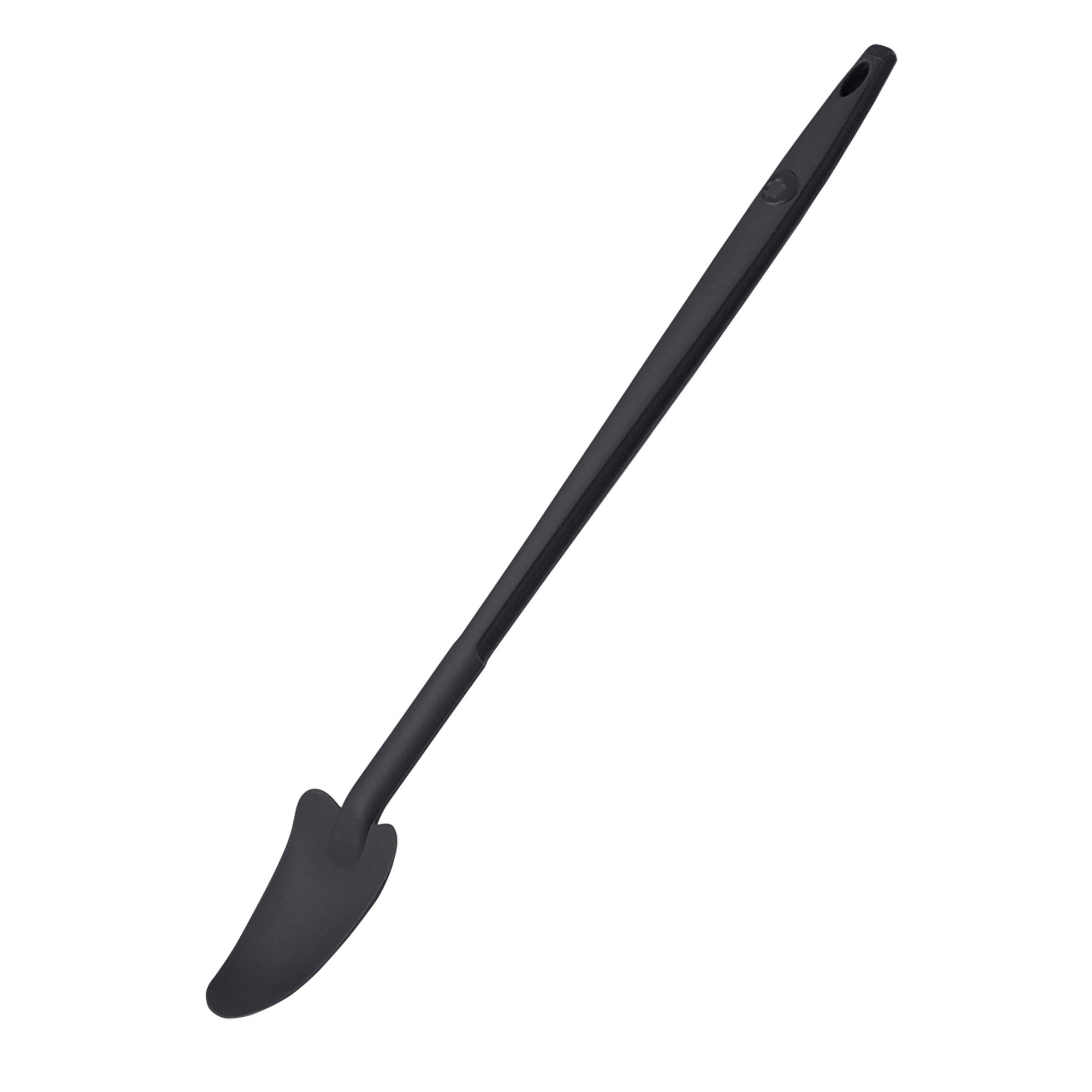 Ein Restelöffel in der Farbe anthrazit