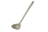 Eine Schöpfkelle in der Farbe taupe