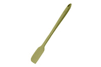 Ein Teigschaber in der Farbe olive