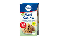 Eine Packung Backoblaten