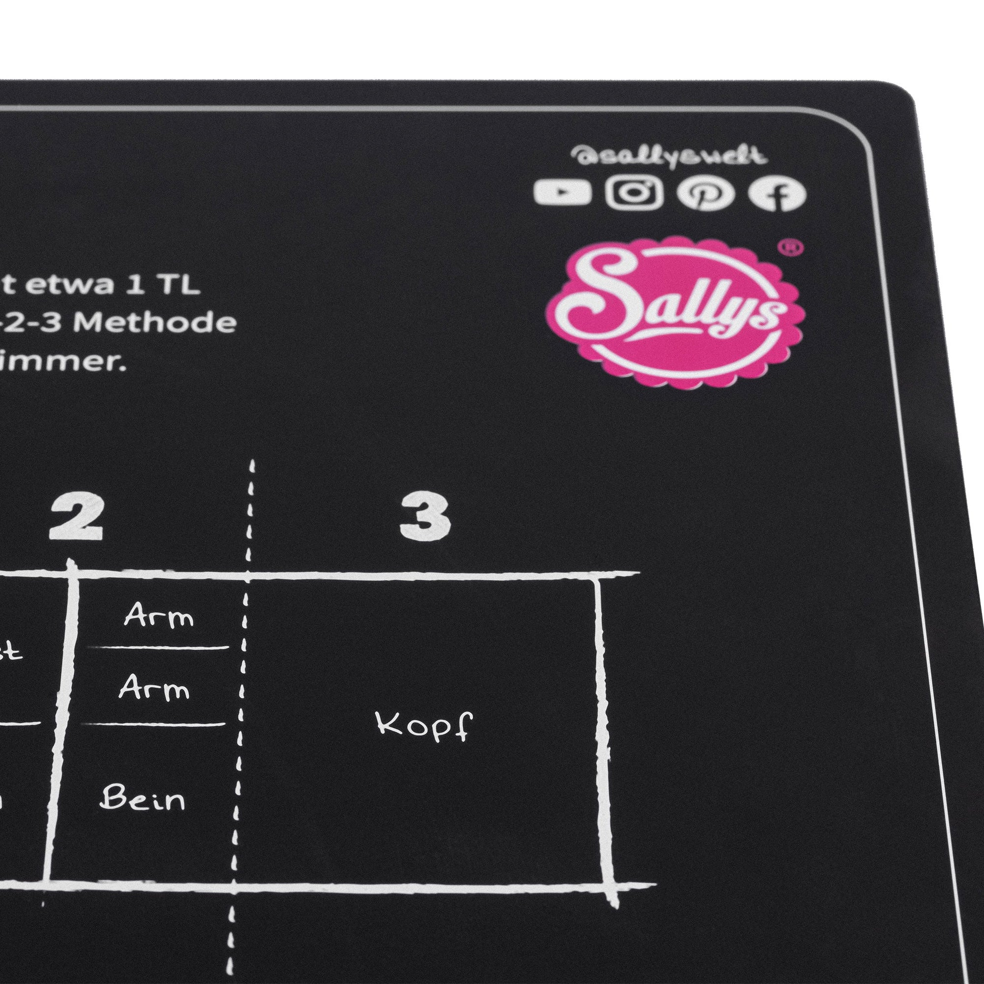 Sallys Schneidematte