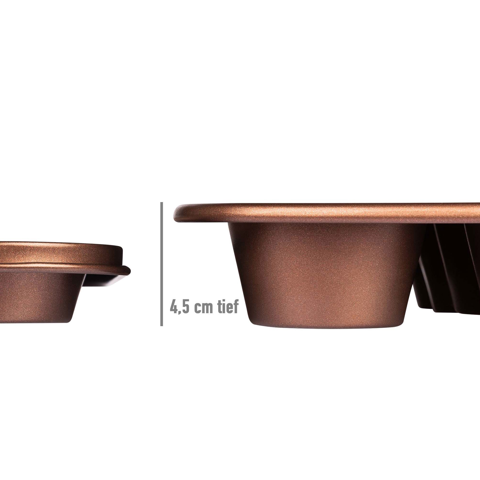 Sallys Muffinform XXL - 12er tief
