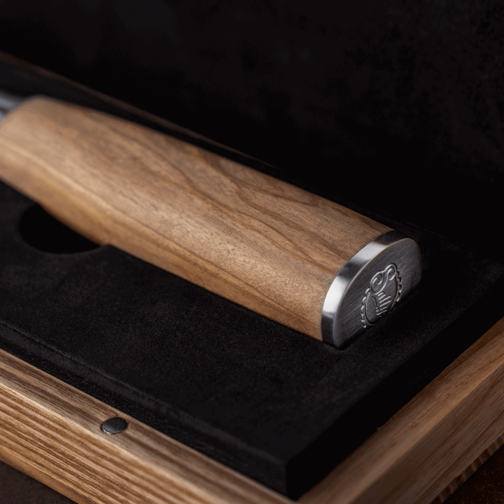 Sallys 3er Messer Set - Nakiri, Masuta & Santoku