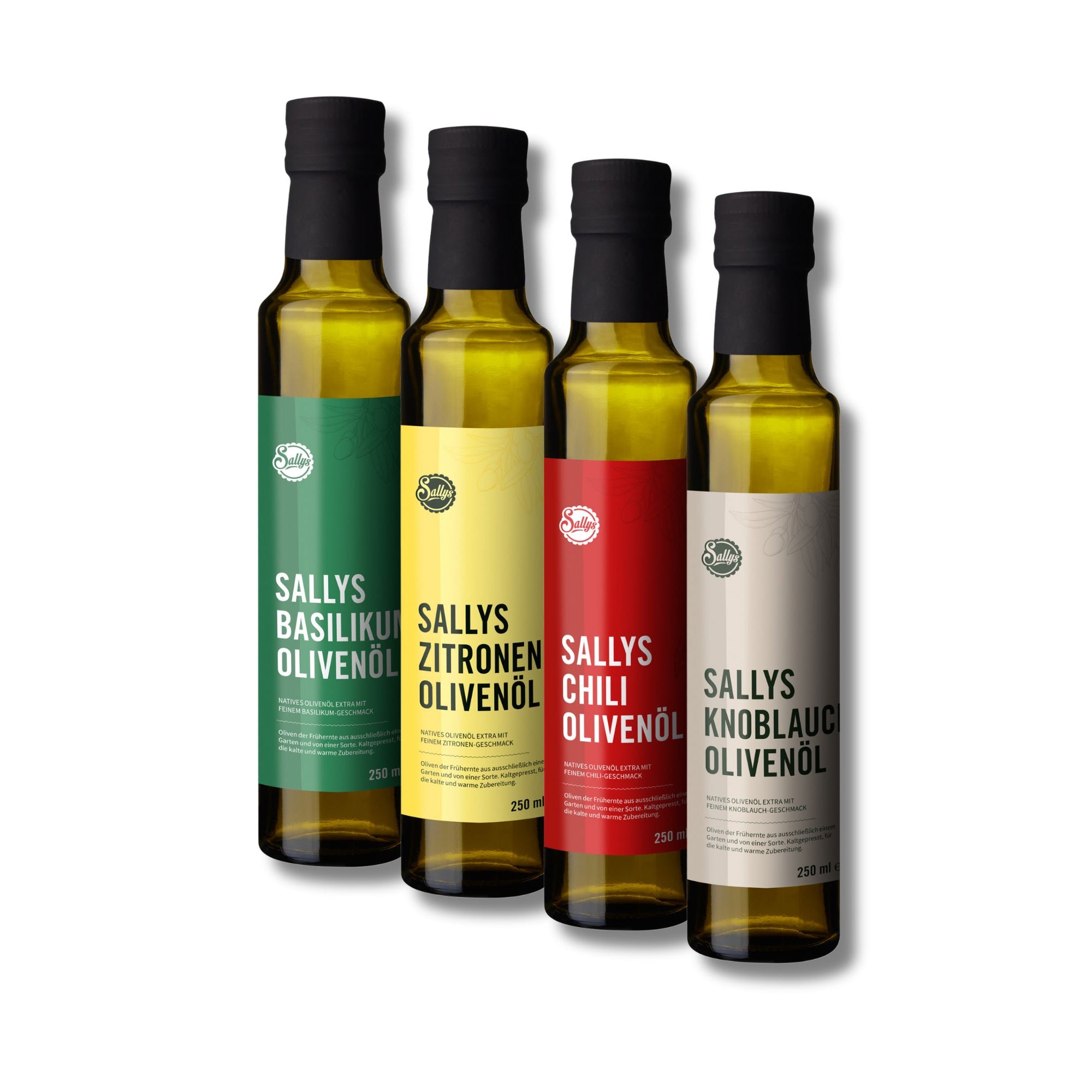Sallys Olivenöl 250ml 4er-Set