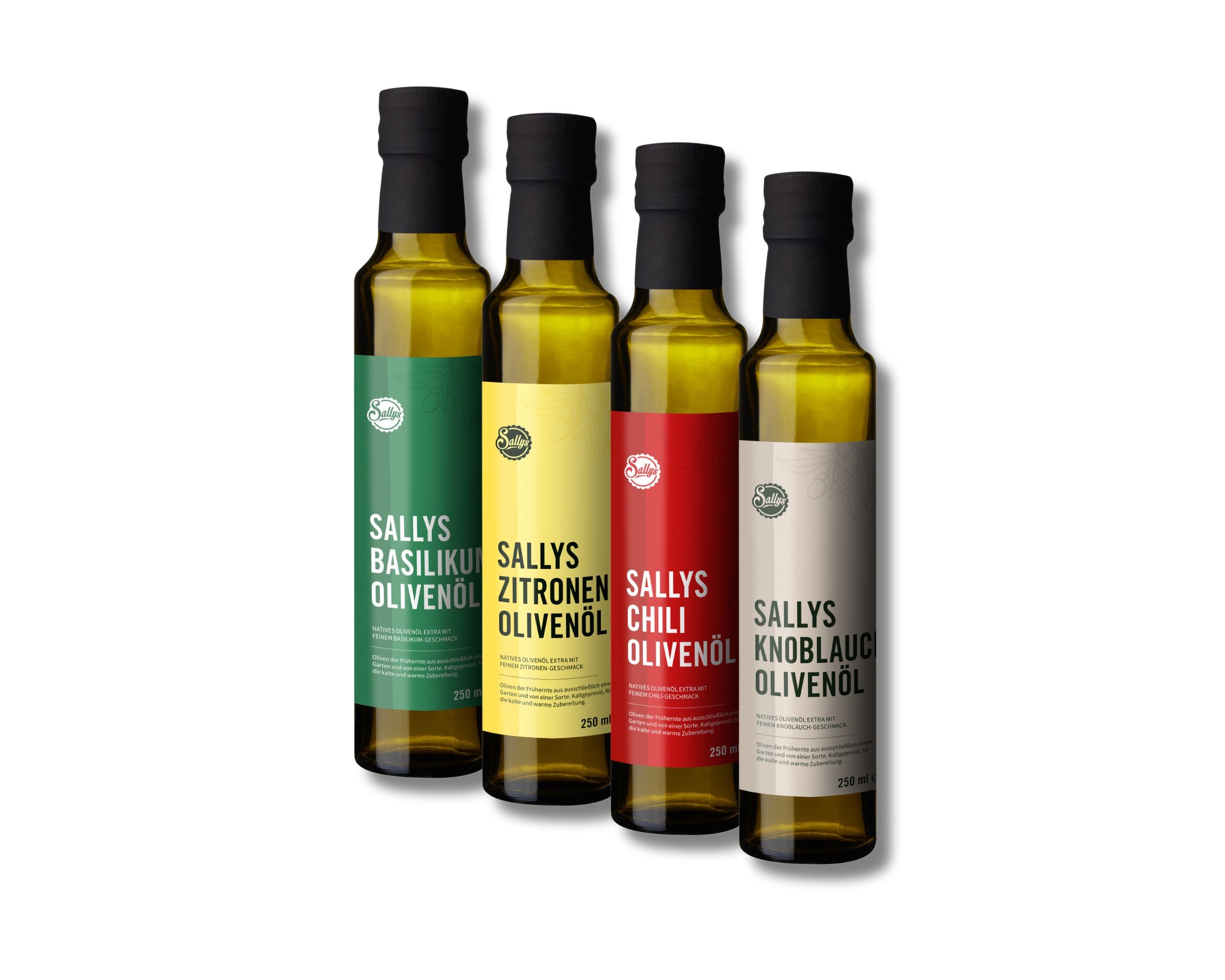 Sallys Olivenöl 250ml 4er-Set