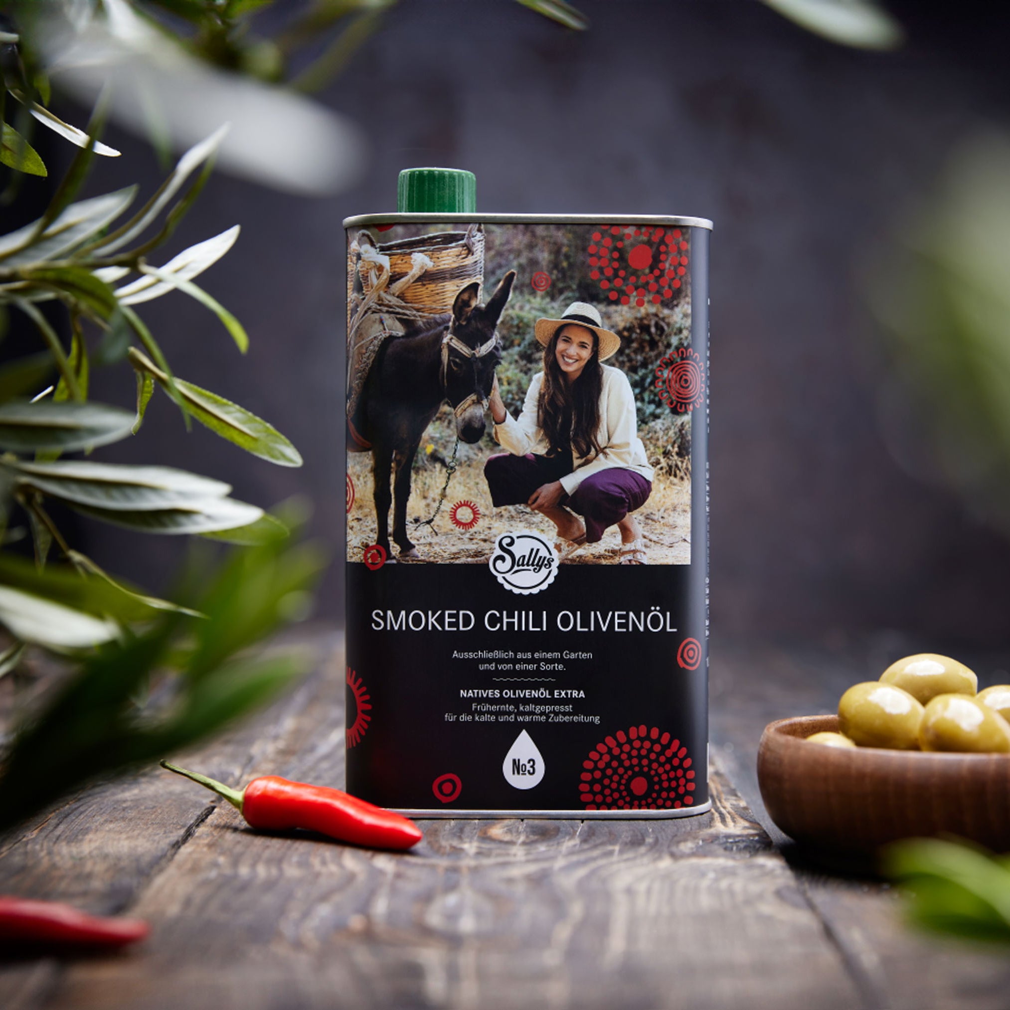 Sallys Smoked-Chili-Olivenöl Nachfüllkanister
